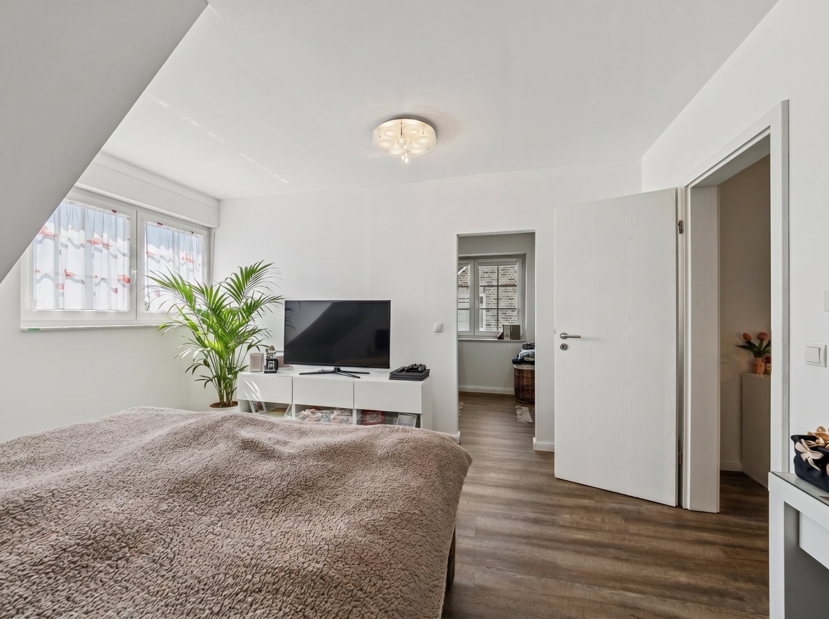 Blick zur Ankleide
