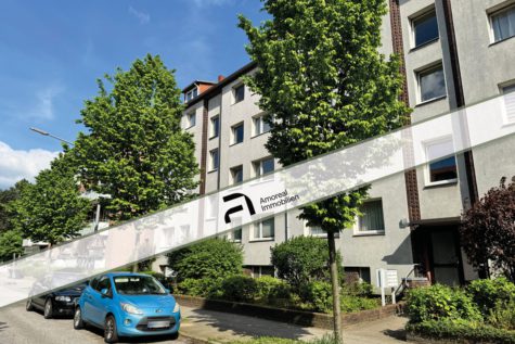 HH-Hamm | Gut geschnittene, renovierungsbedürftige 2,5-Zimmer-Eigentumswohnung mit eigener Garage, 20537 Hamburg, Etagenwohnung