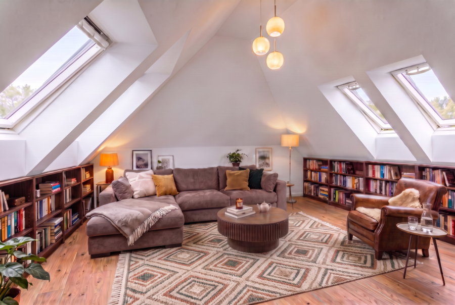 Obere Ebene Wohnzimmer (visualisiert)