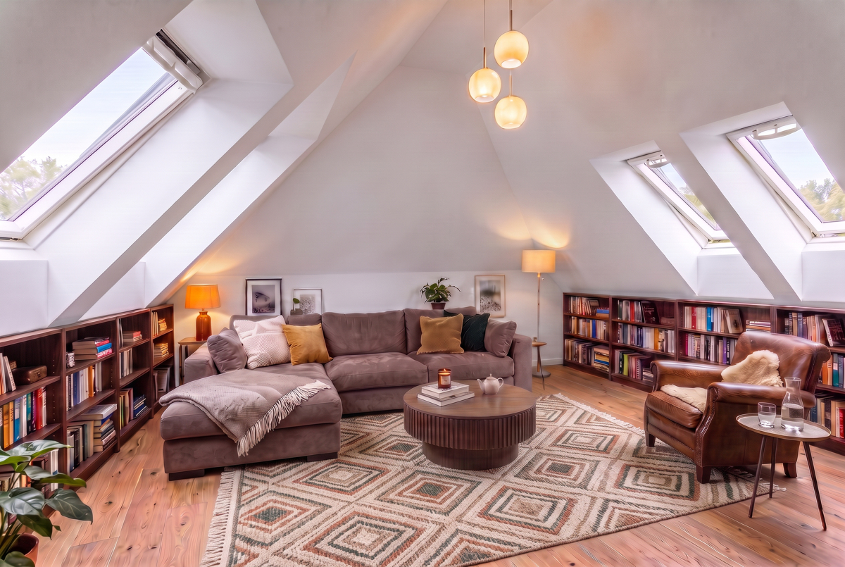 Obere Ebene Wohnzimmer (visualisiert)