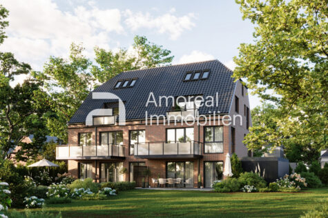 Individuell geschnittene Wohnung mit hochwertiger Ausstattung, Süd-Loggia und Stellplatz, 22848 Norderstedt, Etagenwohnung