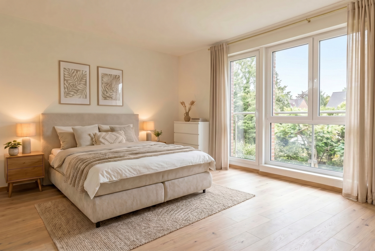 Schlafzimmer (visualisiert)