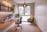 Kleines Zimmer (als Büro visualisiert)