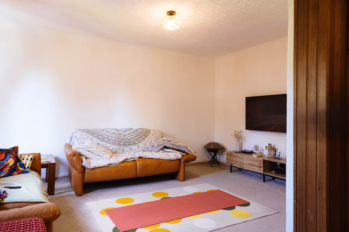 Wohnung im Hochparterre