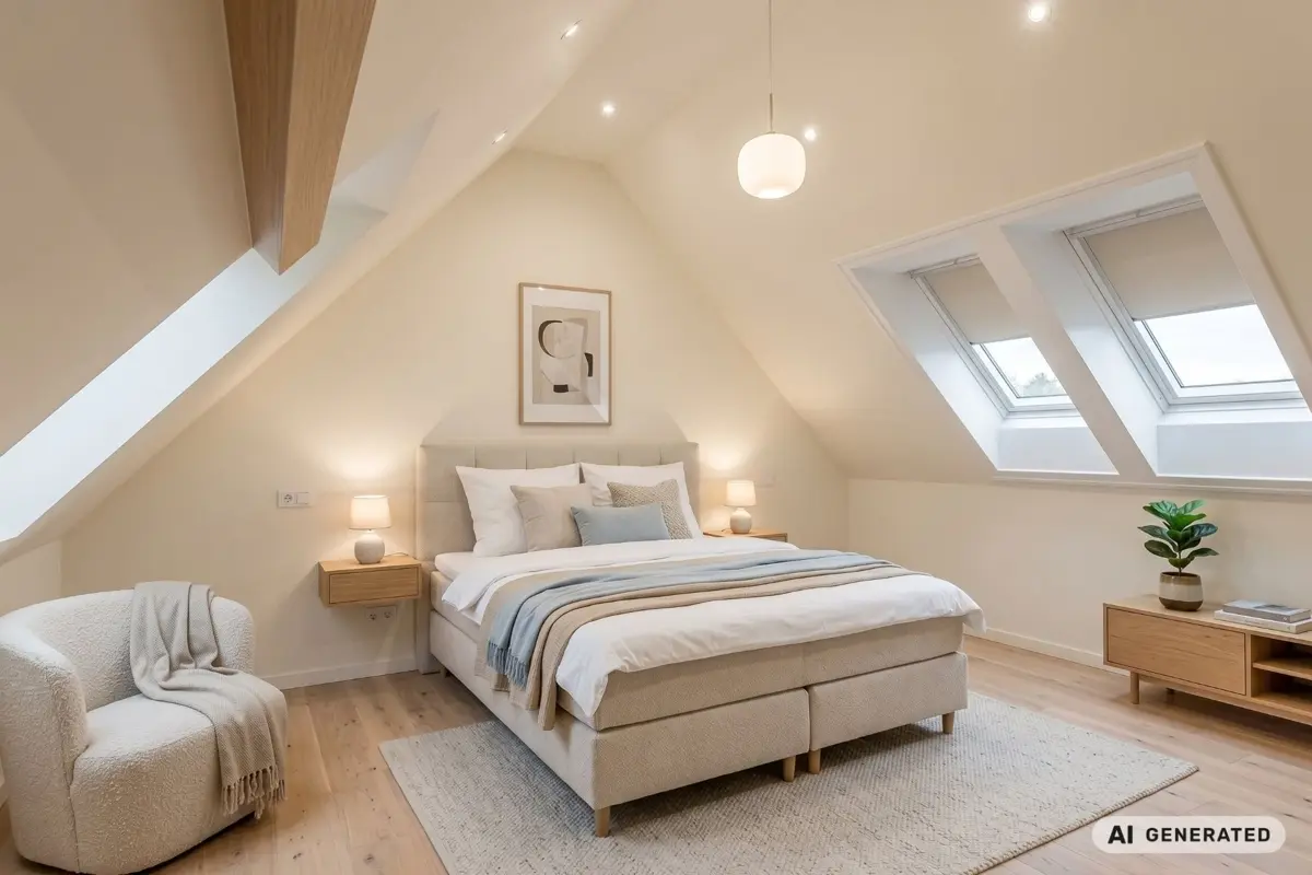 Obere Ebene Schlafzimmer (visualisiert)