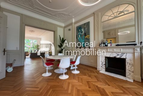 Exklusive 4-Zimmer-Wohnung mit Einliegerwohnung, Garten und Stellplatz in begehrter Lage, 20148 Hamburg, Maisonettewohnung