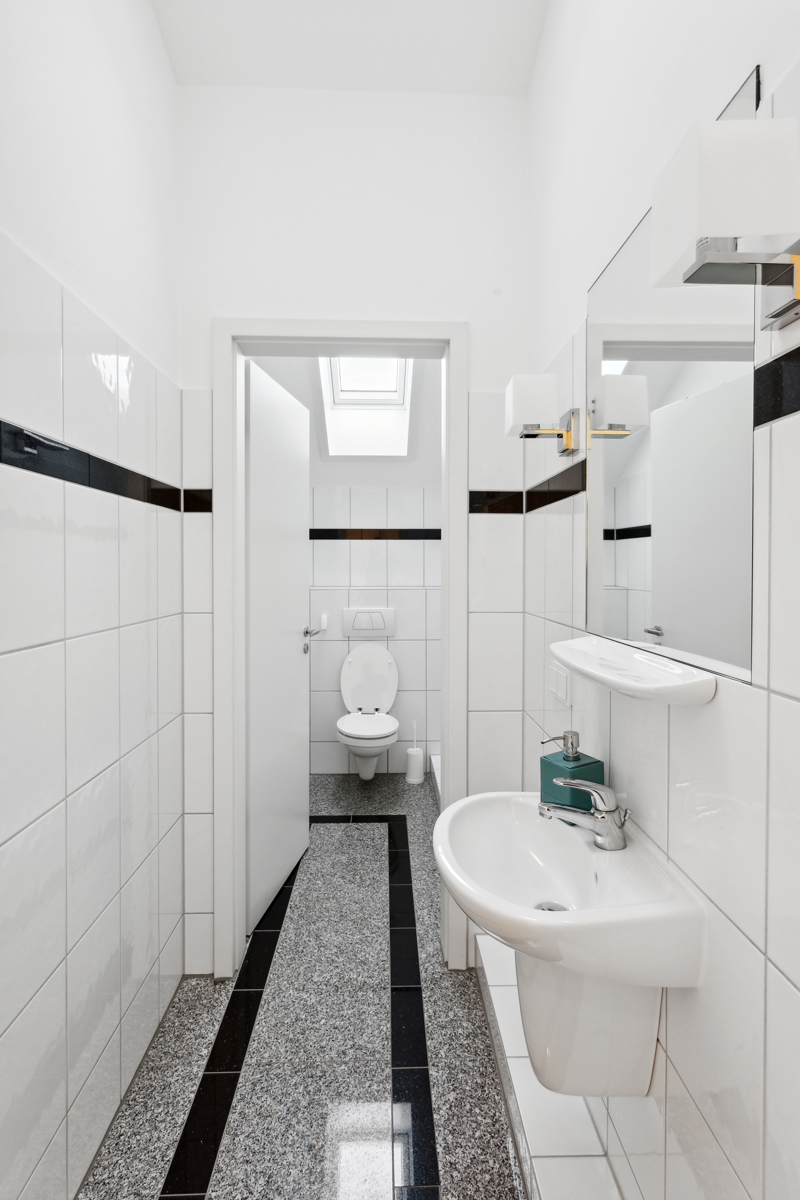 Gäste WC im Penthouse