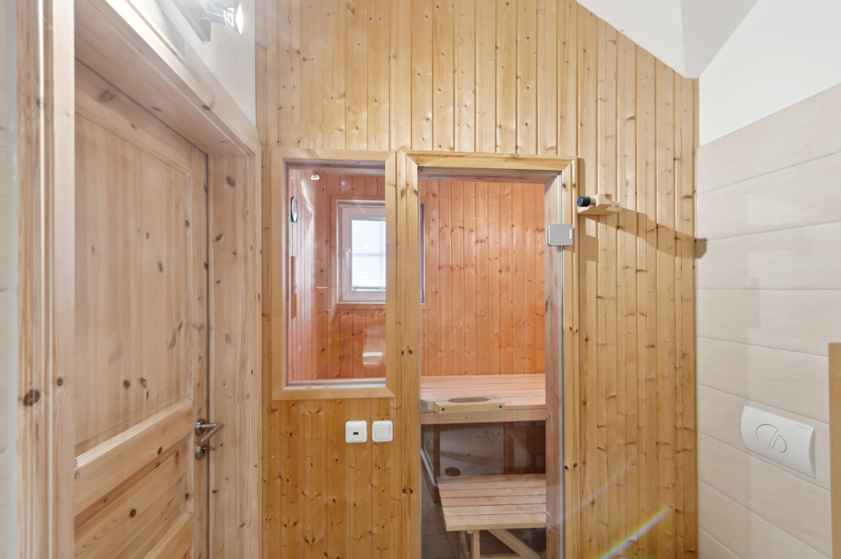 Sauna im Badezimmer