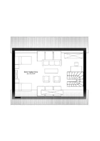 Grundriss Obere Ebene