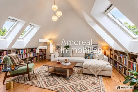 Ihr neuer Wohntraum: Schlüsselfertige 3-Zimmer-Maisonette mit Süd-Loggia, 22848 Norderstedt / Garstedt, Dachgeschosswohnung