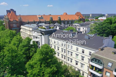 Hamburg – Rotherbaum | Besondere 2-Zimmer-Wohnung direkt an der Uni Hamburg sucht neuen Bewohner, 20146 Hamburg, Etagenwohnung