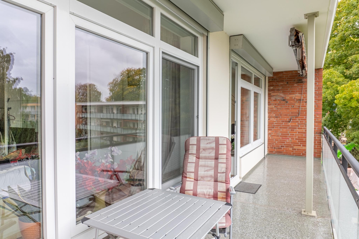 Riesige Loggia