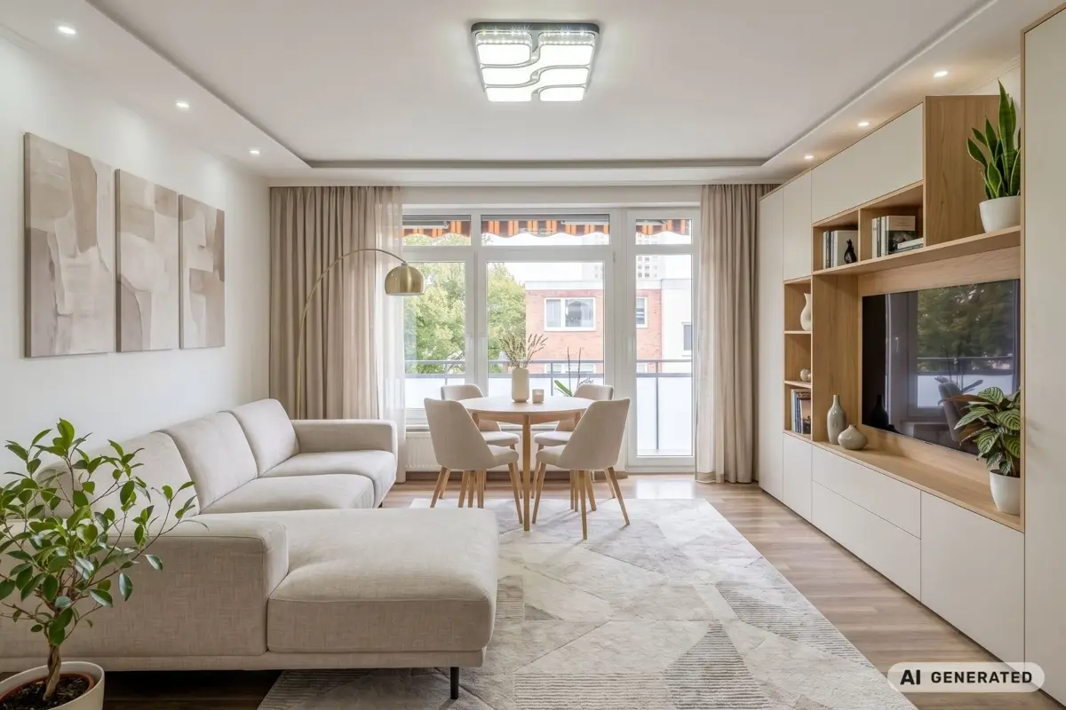 Wohnzimmer (visualisiert)
