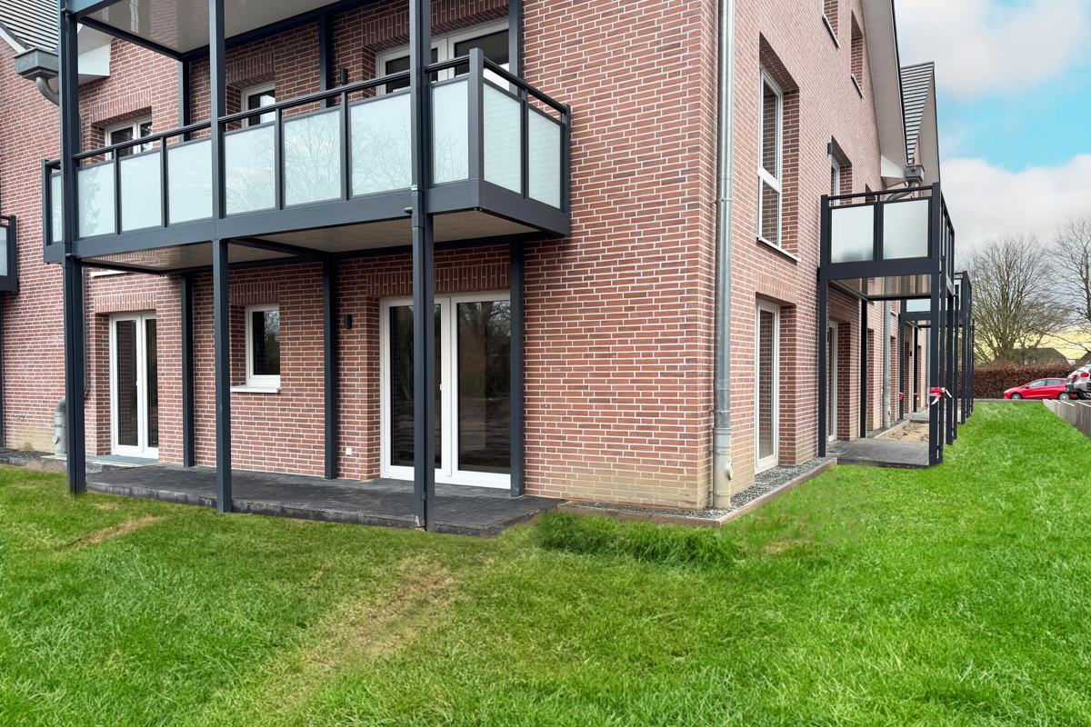 Zur ruhigen Gartenseite!