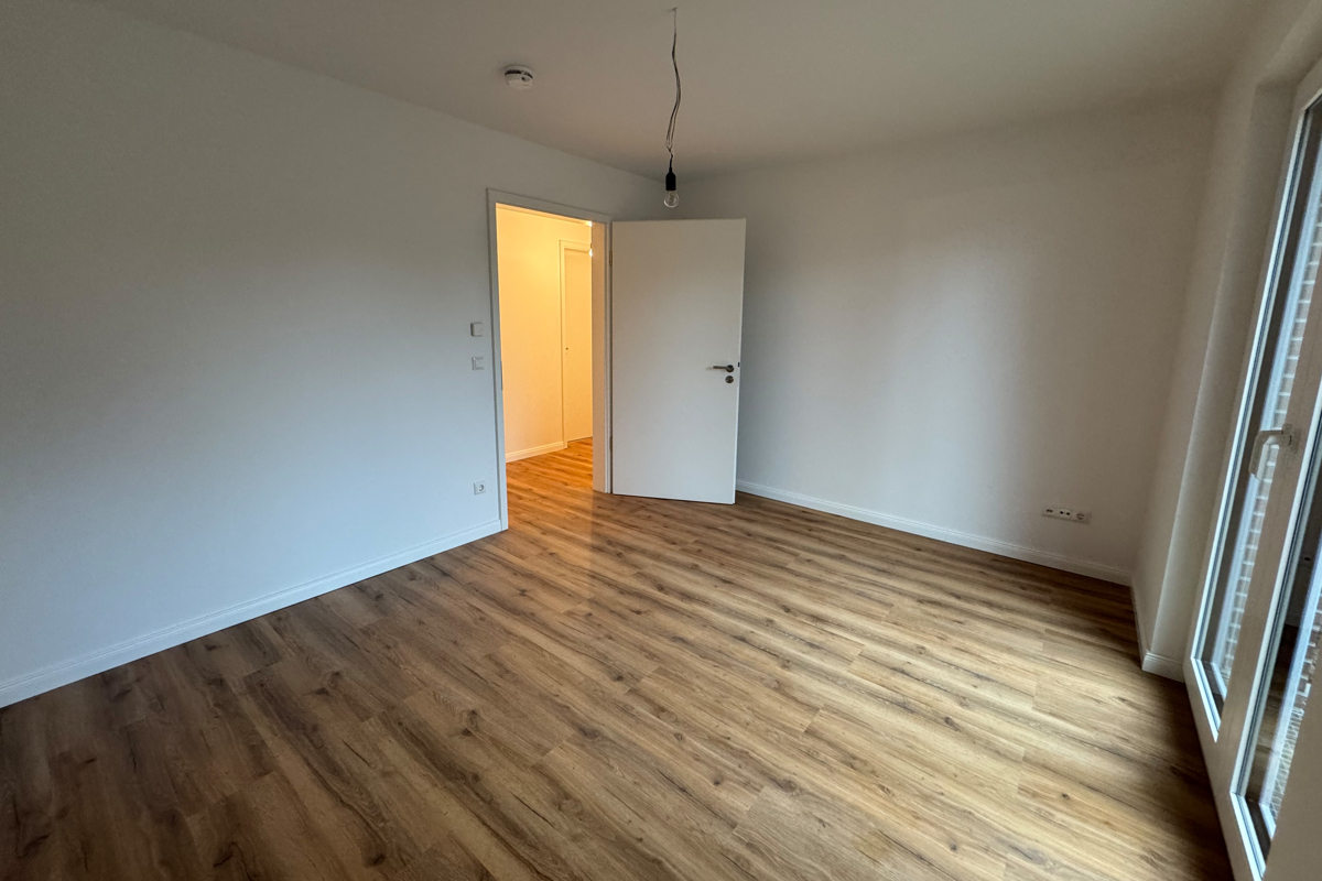 Gut geschnittenes Schlafzimmer