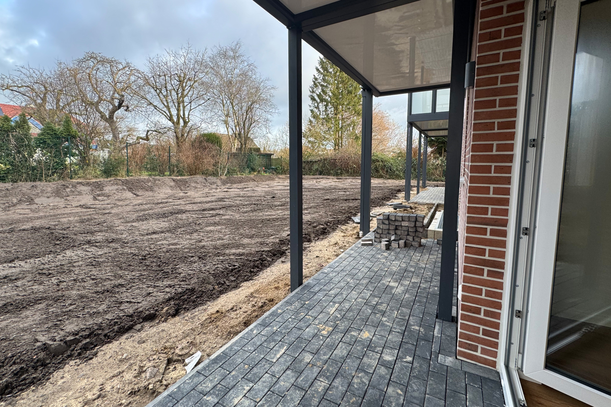Ruhige Terrasse