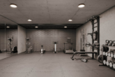 Visualisierung Fitnessraum - Schlüsselfertiges KFW 40 Mehrfamilienhaus mit 14WE und Fitnessraum