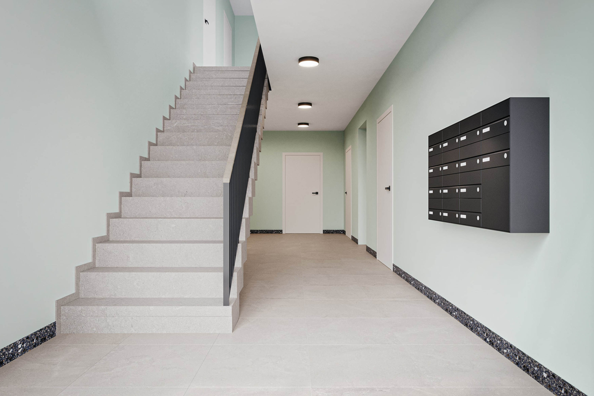 Visualisierung Treppenhaus