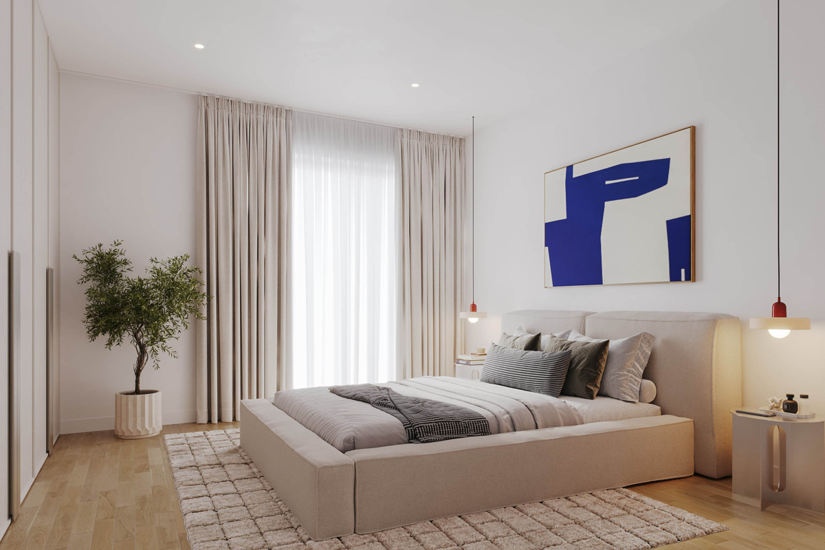 Visualisierung Schlafzimmer