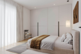 Visualisierung Schlafzimmer - Schlüsselfertiges KFW 40 Mehrfamilienhaus mit 14WE und Fitnessraum
