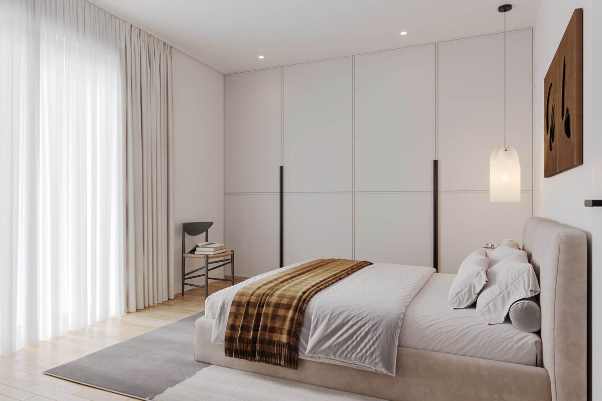 Visualisierung Schlafzimmer