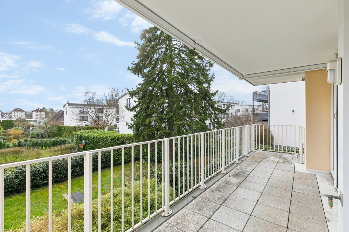Sonniger Süd-Balkon