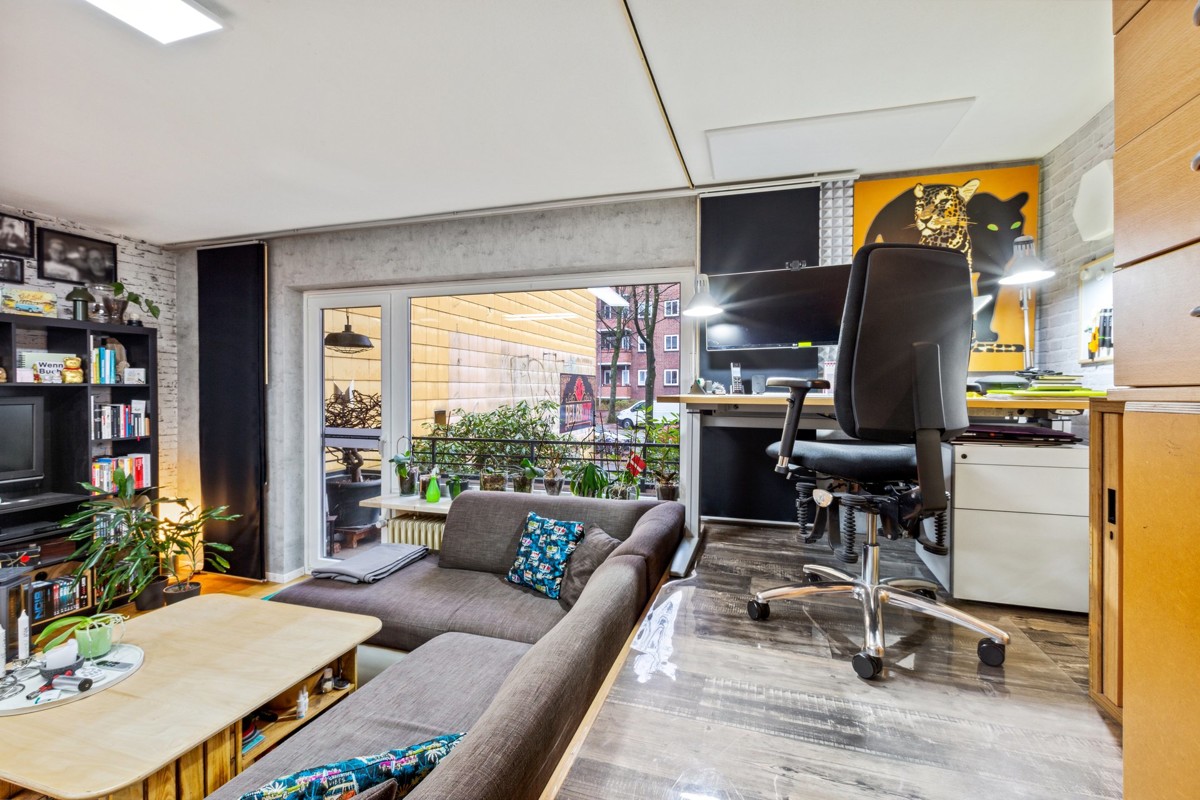 Wohnbereich + Büro
