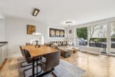 Wohn- und Essbereich - Hamburg Wellingsbüttel | Moderne Erdgeschosswohnung mit sonniger Terrasse und Tiefgaragenstellplatz