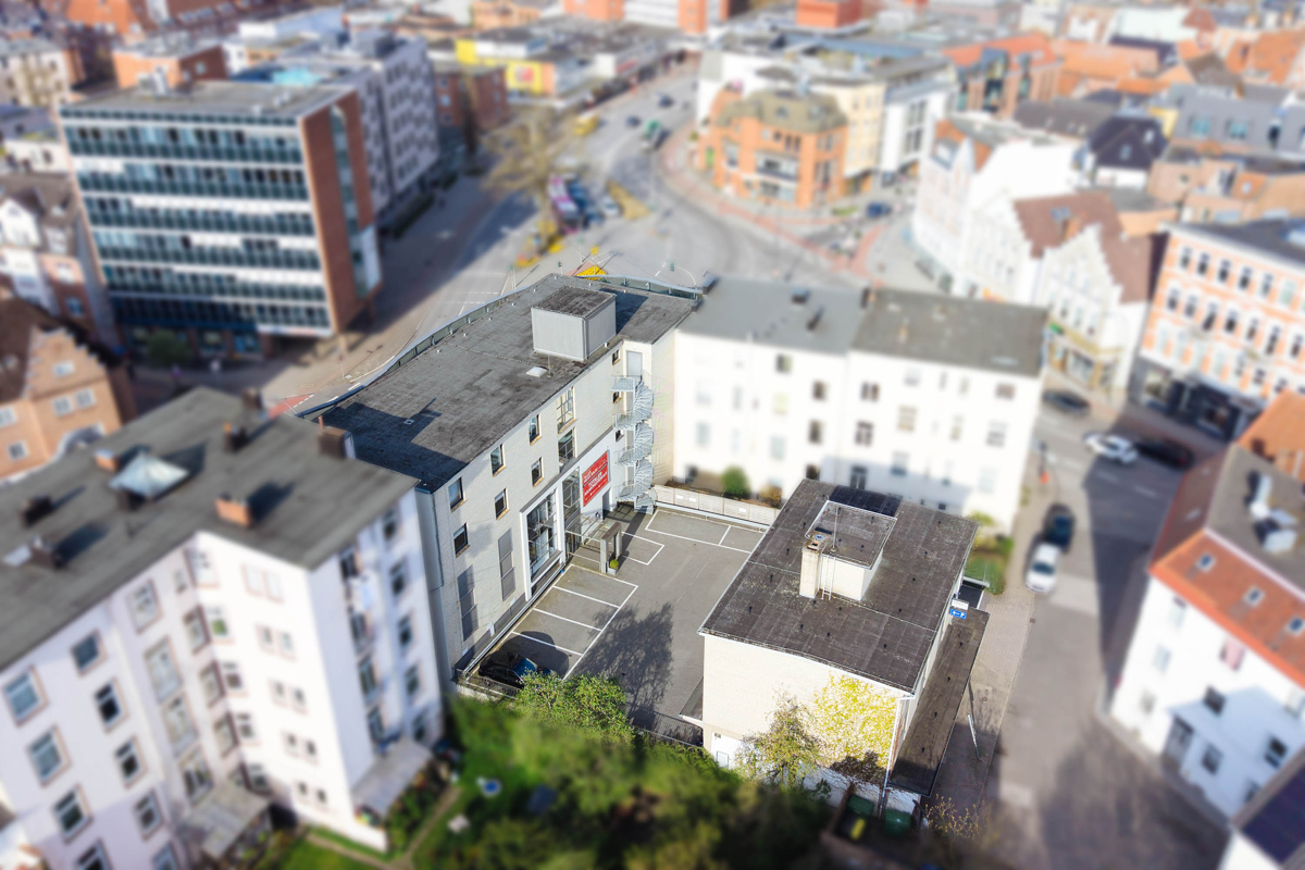 Ansicht Parkplatz & Hinterhaus