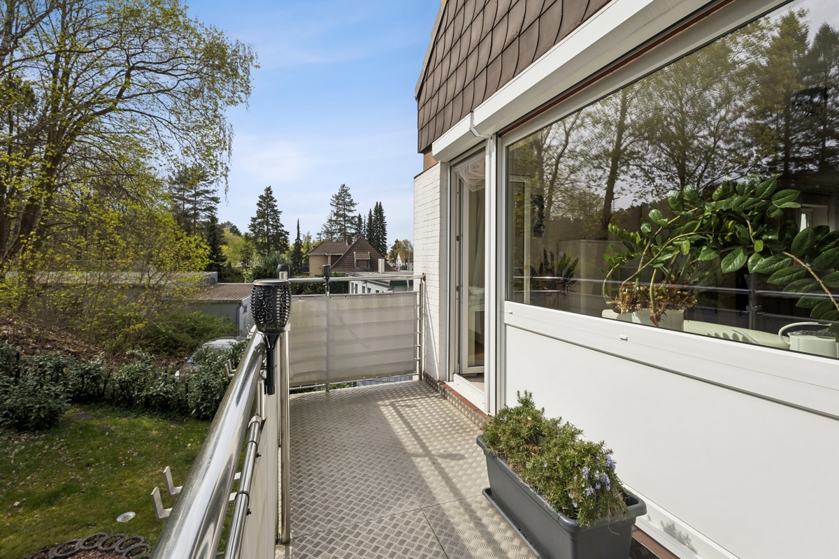 Großer Balkon