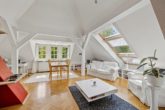 Wohnbereich DG - Hamburg Eppendorf | Traumhafte Stadtvilla mit sonnigem Garten direkt am Isebekkanal