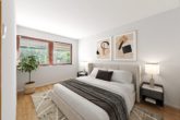 Staging Schlafzimmer - Hamburg-Rahlstedt | Sanierungsbedürftiges Reihenendhaus mit viel Potenzial und einem sonnigen Garten