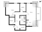 Dachgeschoss - Neubau in Henstedt-Ulzburg | Schlüsselfertige Dachgeschosswohnung mit schöner Gartenansicht