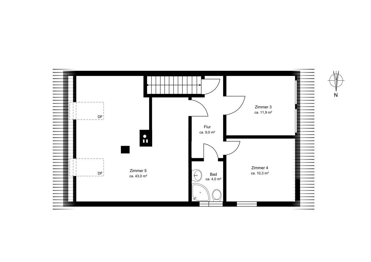 Grundriss DG (Ist-Zustand)