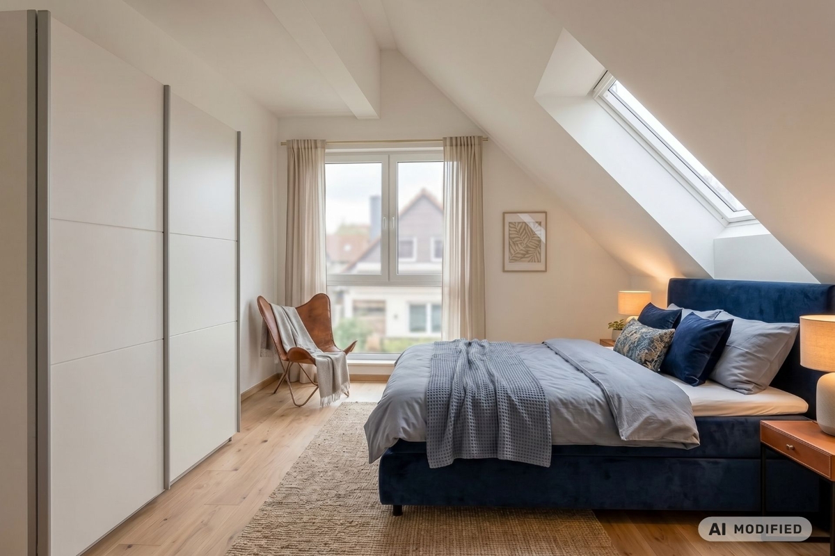 Schlafzimmer (visualisiert)