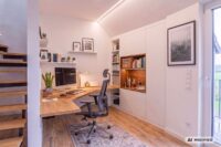 Untere Ebene Büro (visualisiert)