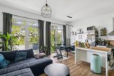 Wohn- und Essbereich - Hamburg – Schnelsen | Moderne 4-Zimmer-Eigentumswohnung im Neubau in zentraler Lage mit Balkon