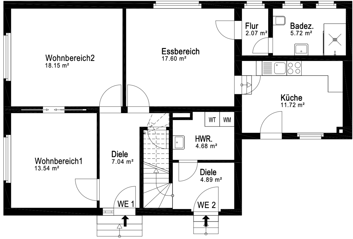 Grundriss Erdgeschoss