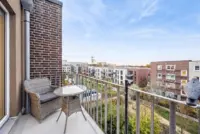 Balkon und Ausblick