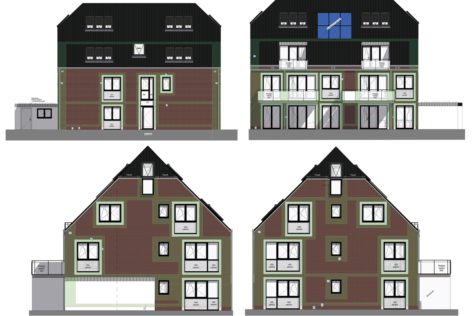 Norderstedt | Schlüsselfertiger Neubau mit 6 hochwertigen Wohneinheiten für Kapitalanleger, 22848 Norderstedt, Mehrfamilienhaus