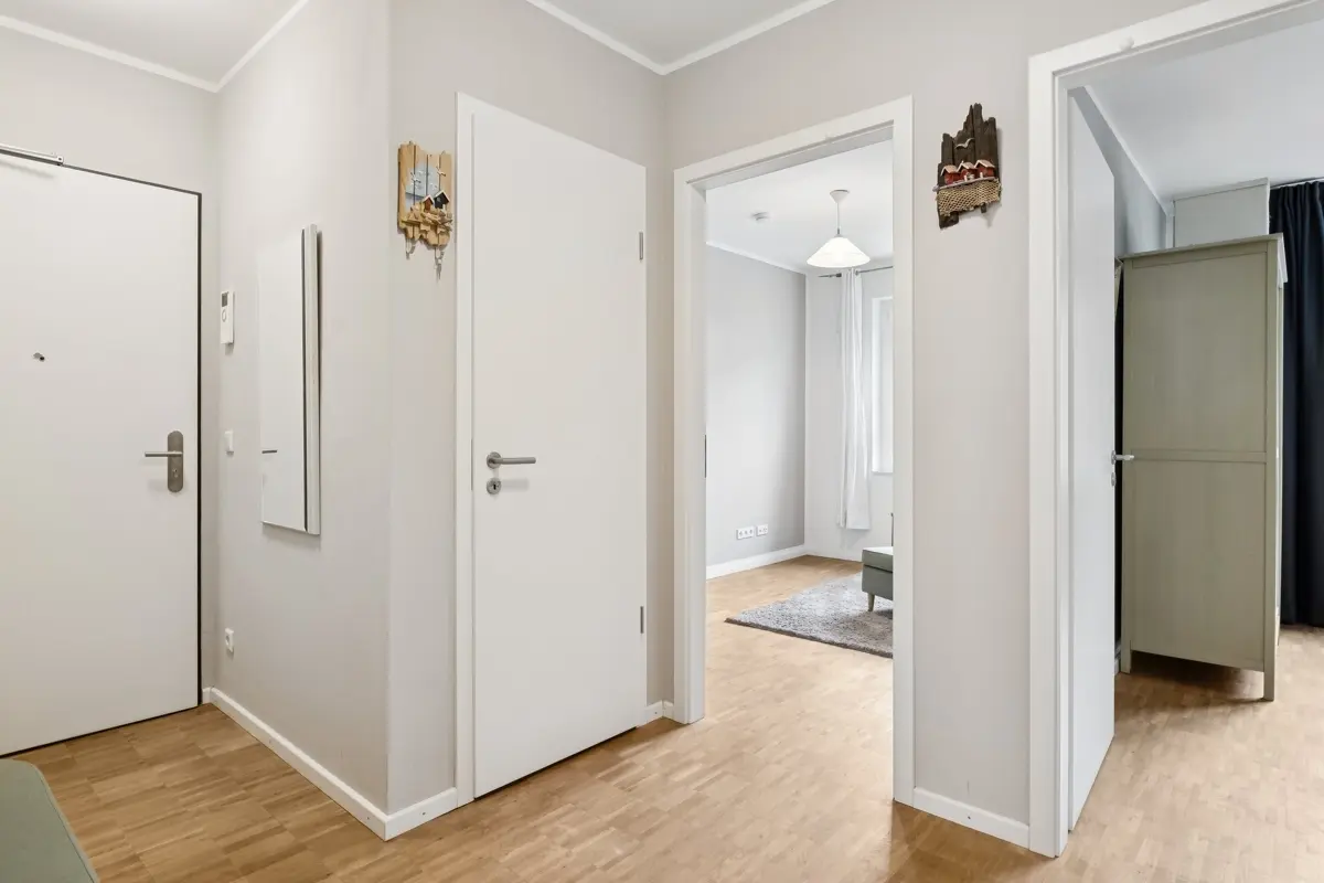 Blick Schlaf- und Arbeitszimmer