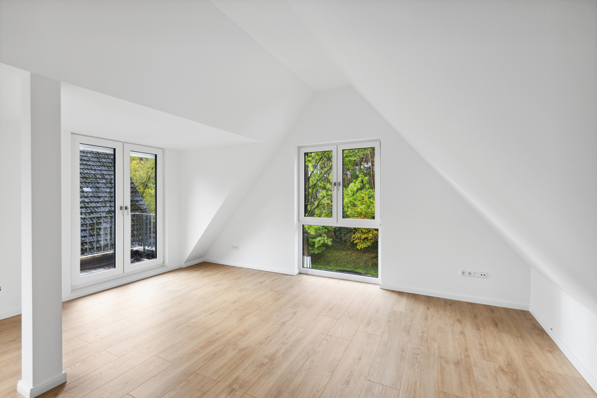 Studio im Spitzboden