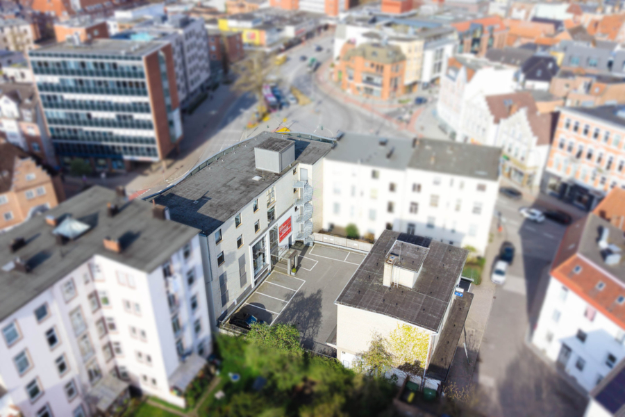 Ansicht Parkplatz & Hinterhaus