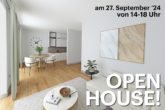 Schlüsselfertiger Neubau | Moderne 3-Zi.-Eigentumswohnung mit schöner Terrasse und Blick ins Grüne - OPEN HOUSE