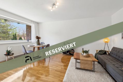 Hamburg-Poppenbüttel | Zuhause im Alstertal: Ruhige und charmante 2-Zimmer-Wohnung mit Balkon, 22399 Hamburg, Etagenwohnung