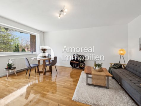 Hamburg-Poppenbüttel | Zuhause im Alstertal: Ruhige und charmante 2-Zimmer-Wohnung mit Balkon, 22399 Hamburg, Etagenwohnung