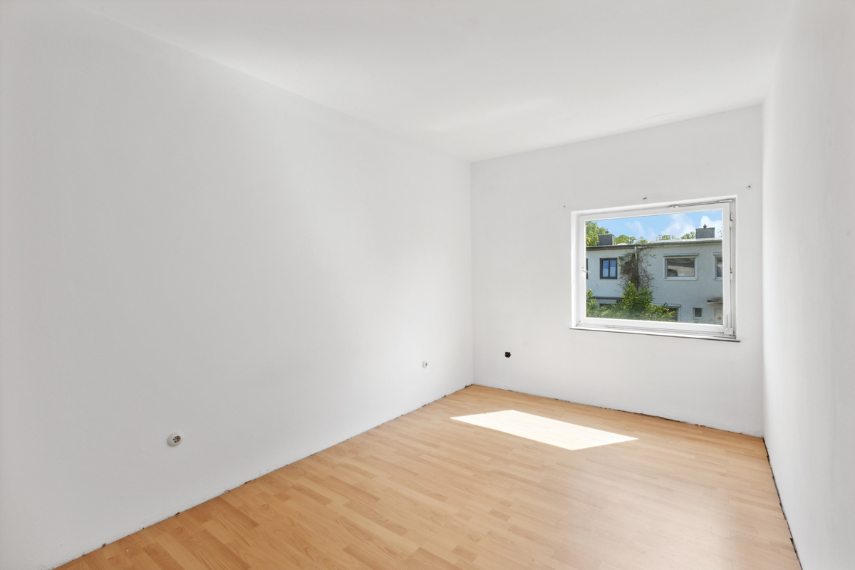 Gut geschnittenes Schlafzimmer
