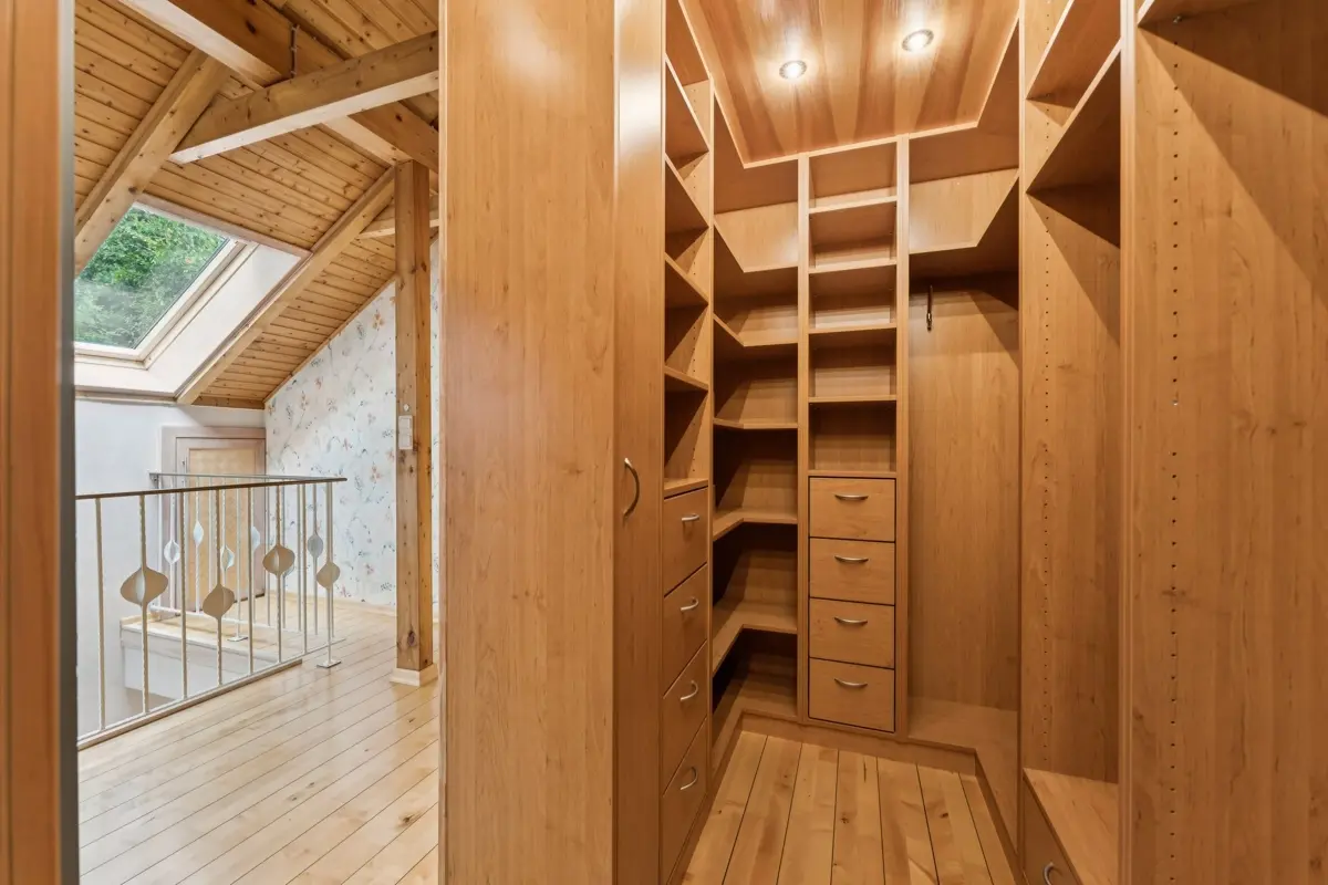 Begehbare Garderobe