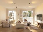 Beispiel-Wohnzimmer - Fertigstellung Ende 2026 | Helle Wohnung im 1. OG mit 12 m² Balkon, Tageslichtbad und Stellplatz