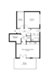 Grundriss WE 3 - Fertigstellung Ende 2026 | Helle Wohnung im 1. OG mit 12 m² Balkon, Tageslichtbad und Stellplatz